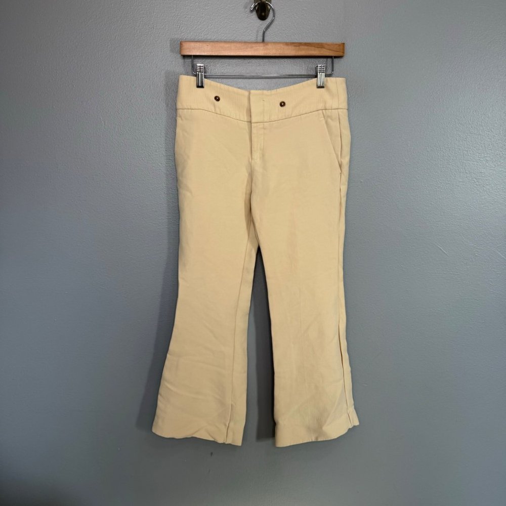 GUCCI cream trousers size 38 or US 0/2